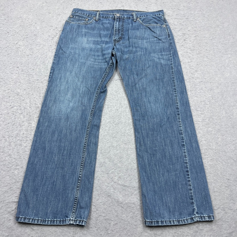 Levis 514 Jeans Men's 36x30 Blue Denim Relaxed Straight Fit‎ Y2K Red Tab Classic
